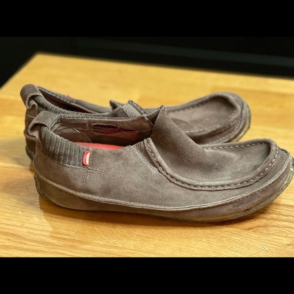 Clarks suede Mocs - Picture 1 of 5